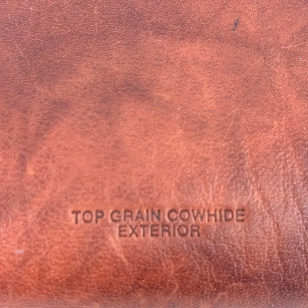 Buxton Leather Wallet Brown Top Grain Cowhide ID Credit‎ Card Kiss Lock Coin